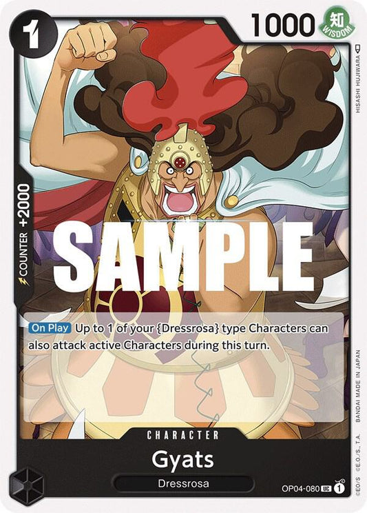 One Piece TCG - Gyats - Kingdoms of Intrigue (OP04)