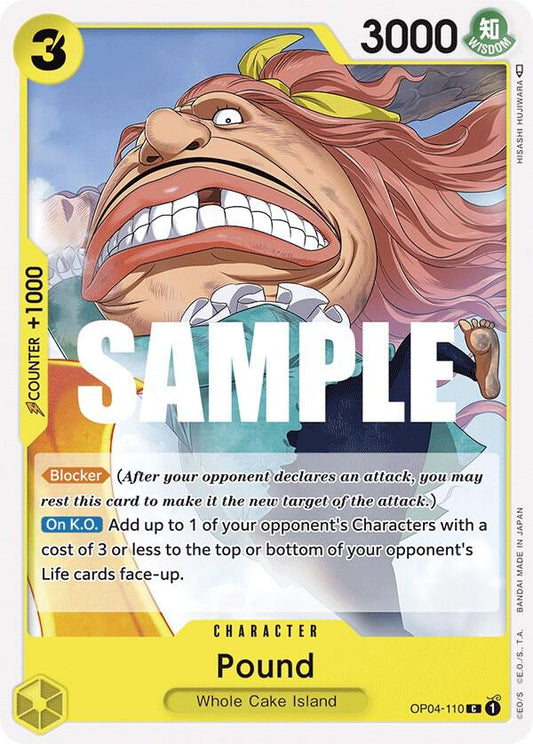One Piece TCG - Pound - Kingdoms of Intrigue (OP04)