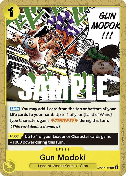 One Piece TCG - Gun Modoki - Kingdoms of Intrigue (OP04)