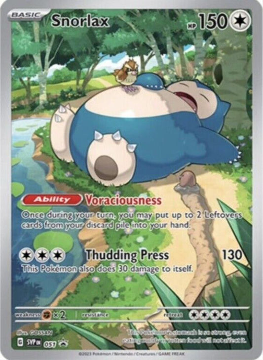Pokemon TCG! Snorlax - 051 - SV: Scarlet & Violet Promo Cards (SVP)