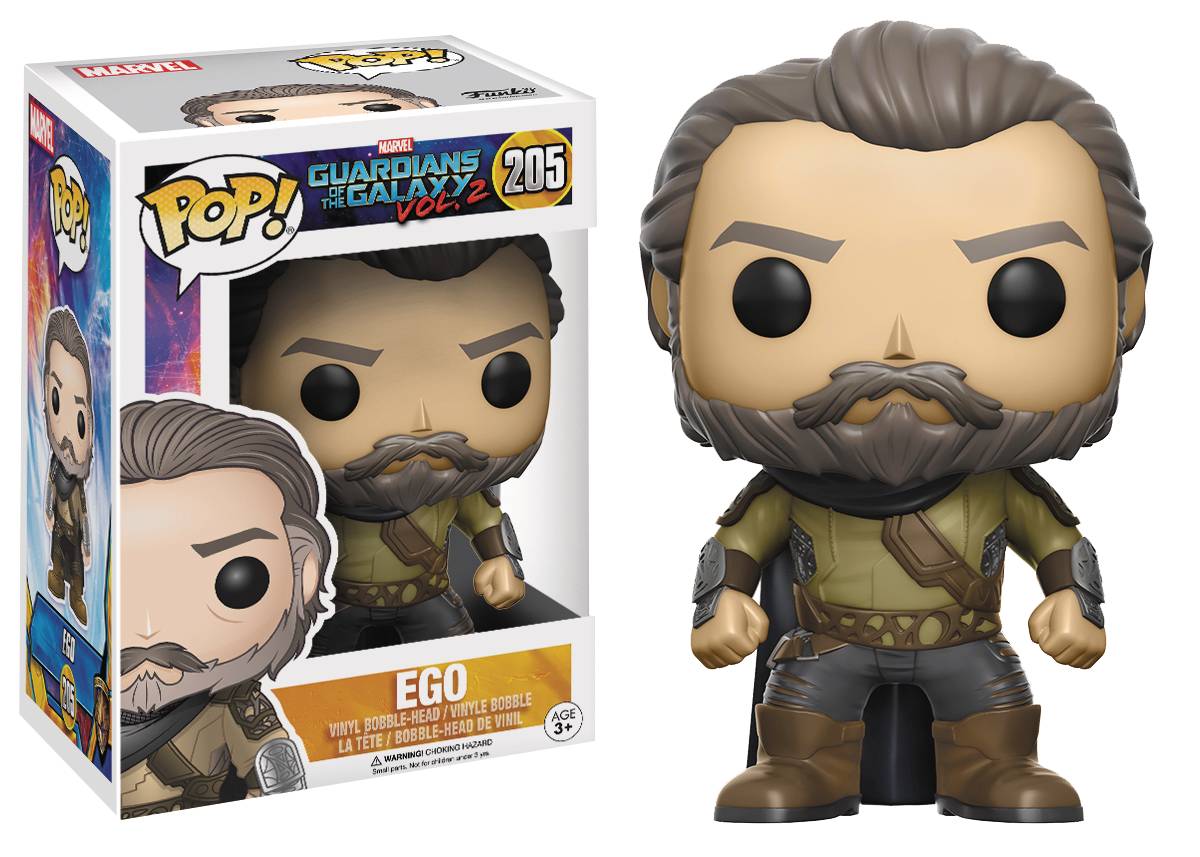 Funko Pop! Marvel Guardians of the Galaxy Vol. 2 - Ego 205 + Free Protector