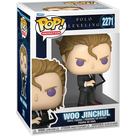Funko Pop! Solo Leveling - Woo Jinchul 2271 Figure + Pop Protector