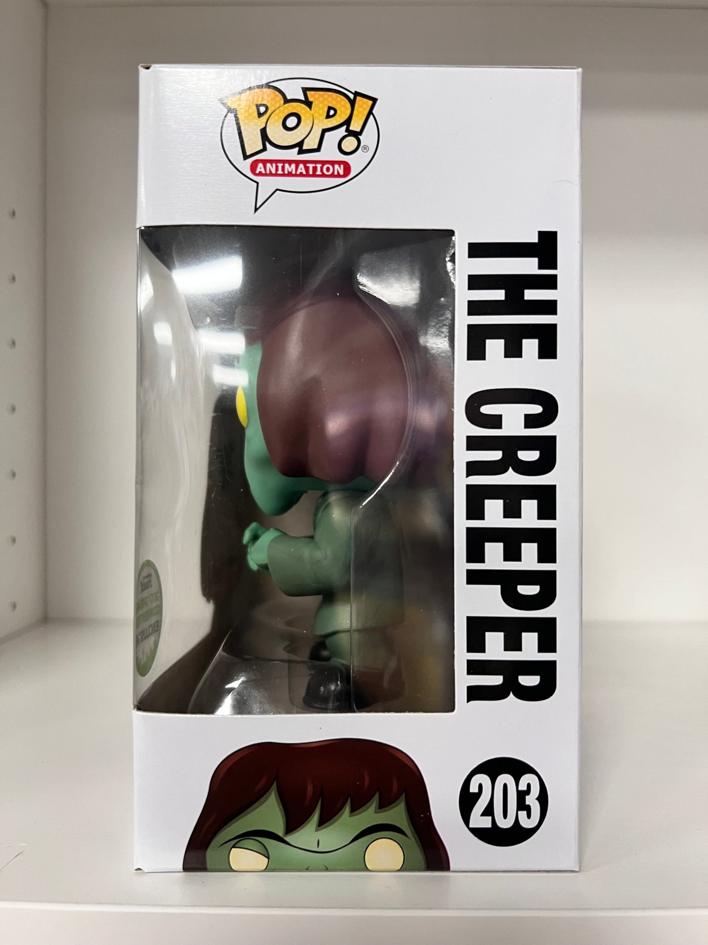 Funko Pop! Scooby-Doo! The Creeper 203 Funko 2017 Spring Convention Exclusive (VAULTED) + Pop Protector