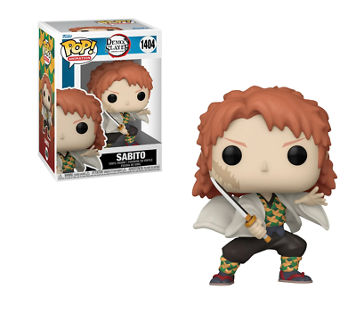 Funko Pop! Demon Slayer - Sabito 1404 Figure + Pop Protector