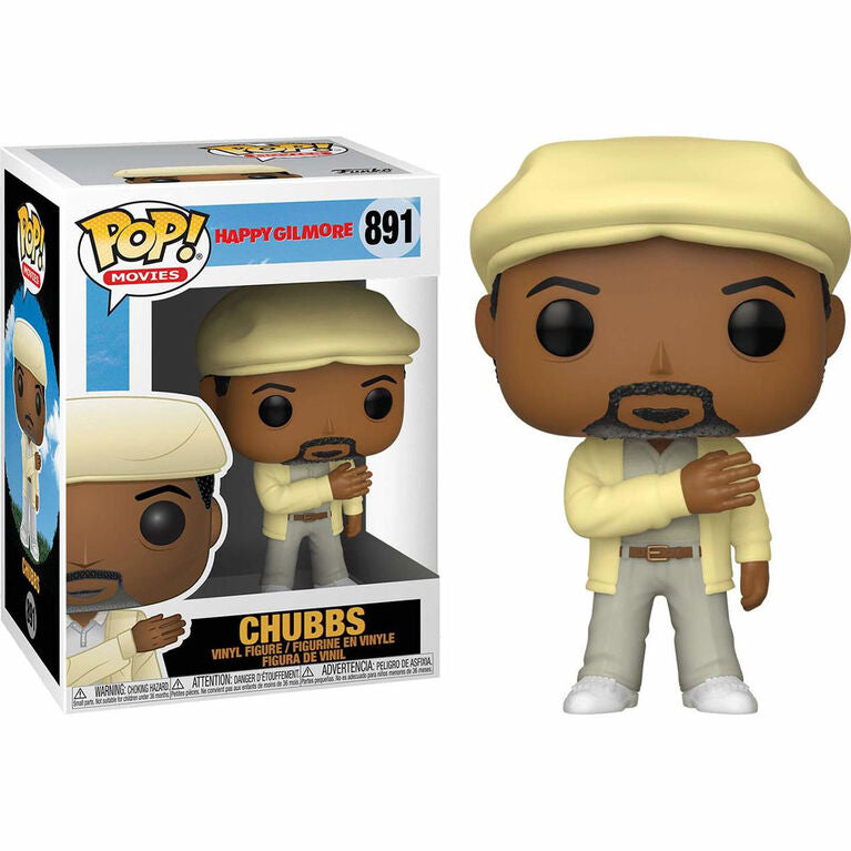 Funko Pop! Happy Gilmore Chubbs 891 (VAULTED) + Pop Protector
