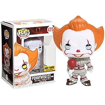 Funko POP! Movies - It - Pennywise with balloon Hot Topic #475 + PROTECTOR!