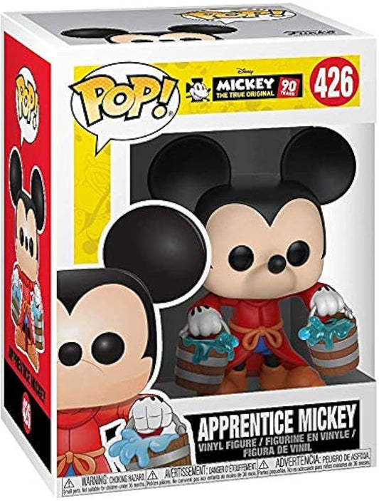Apprentice Mickey Funko Pop! Disney Mickey 90 Years 426 + PoP Protector