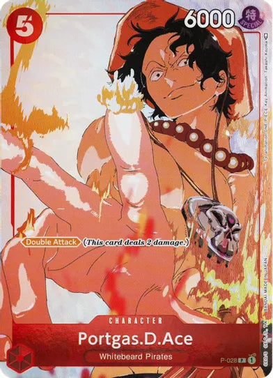 One Piece Tcg! Portgas.D.Ace (Gift Collection 2023) - One Piece Promotion Cards (OP-PR)