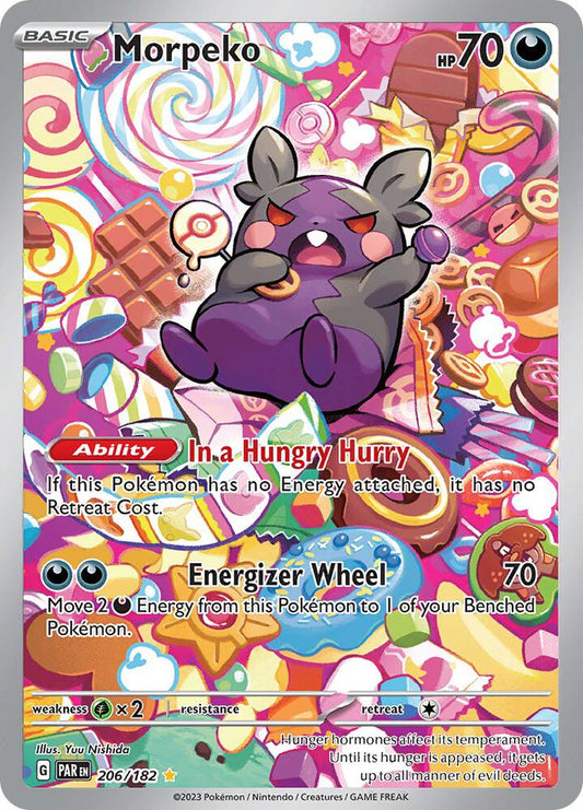 Pokemon TCG! orpeko - 206/182 - SV04: Paradox Rift (PAR)