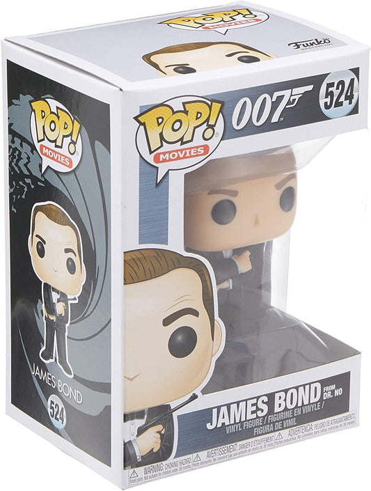 Funko Pop 007 Movies James Bond Sean Connery 524 + PoP Protector