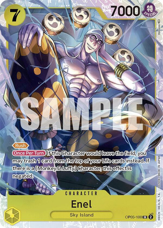 One Piece TCG! Enel (100) - Awakening of the New Era (OP05)