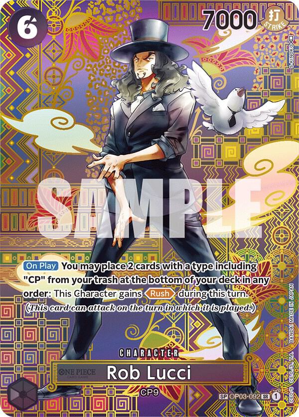 One Piece TCG! Rob Lucci (092) (SP) - Awakening of the New Era (OP05)