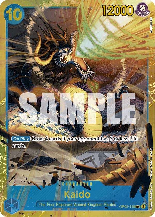 One Piece TCG! Kaido (118) - Awakening of the New Era (OP05)