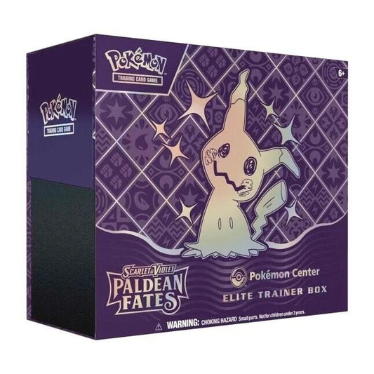 Pokemon TCG! Paldean Fates Pokemon Center Elite Trainer Box (Exclusive) - SV: Paldean Fates (PAF)