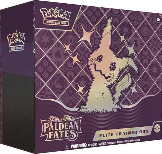 Pokemon TCG! Paldean Fates Elite Trainer Box - SV: Paldean Fates (PAF)