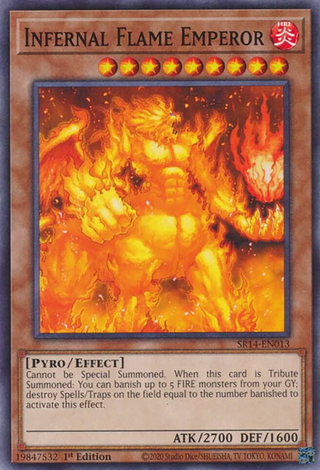 Infernal Flame Emperor - Structure Deck: Fire Kings (SR14)