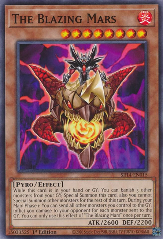 The Blazing Mars - Structure Deck: Fire Kings (SR14)