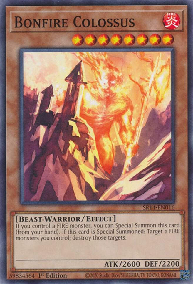 Bonfire Colossus - Structure Deck: Fire Kings (SR14)