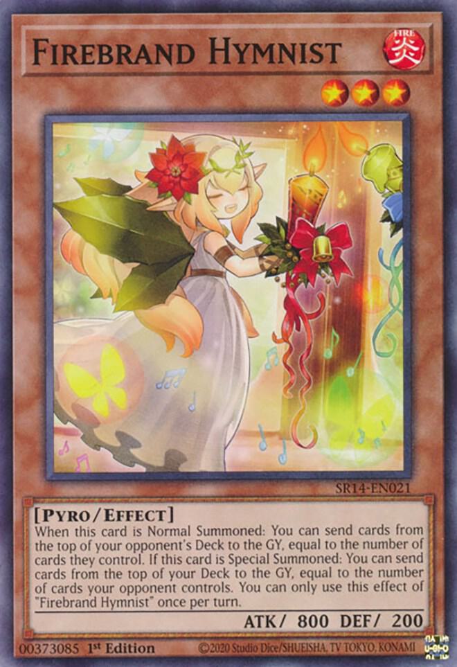 Firebrand Hymnist - Structure Deck: Fire Kings (SR14)