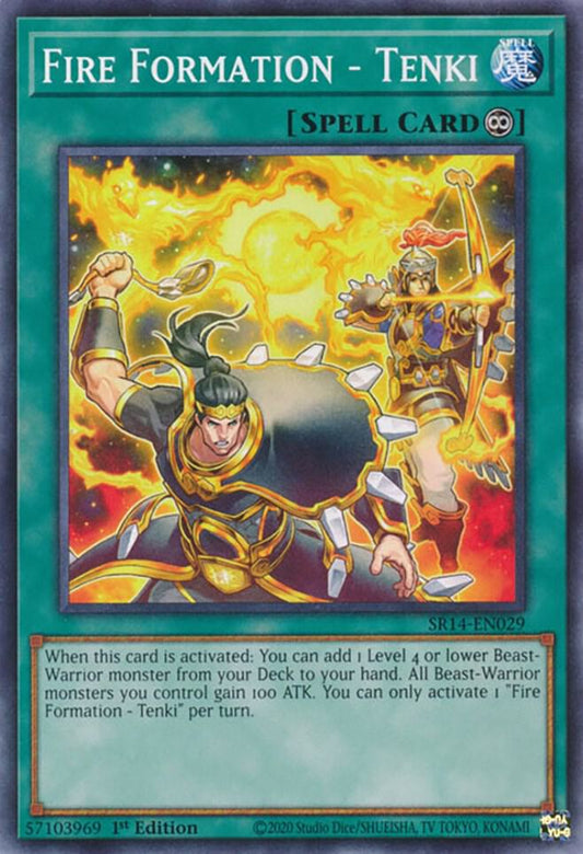 Fire Formation - Tenki - Structure Deck: Fire Kings (SR14)