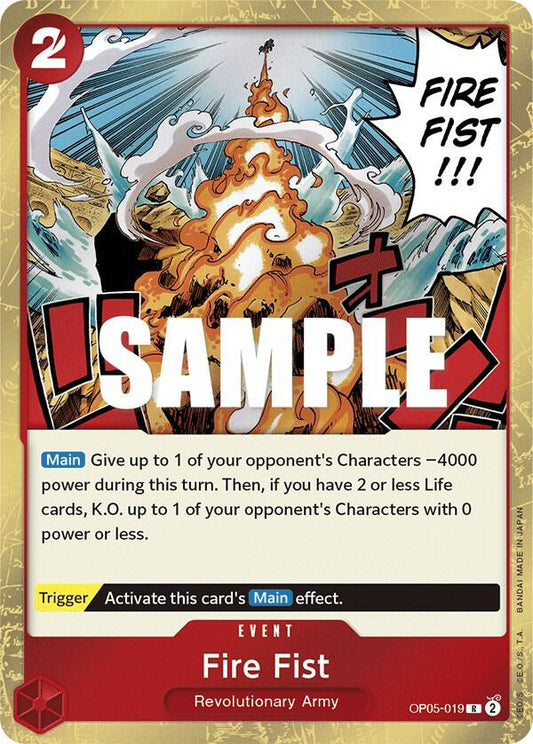 One Piece TCG - Fire Fist - Awakening of the New Era (OP05)
