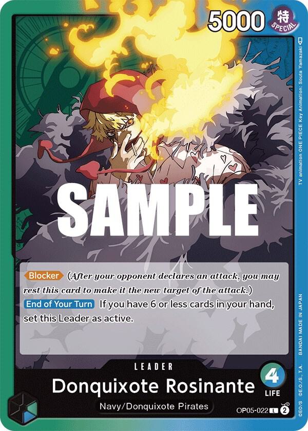 One Piece TCG - Donquixote Rosinante (022) - Awakening of the New Era (OP05)