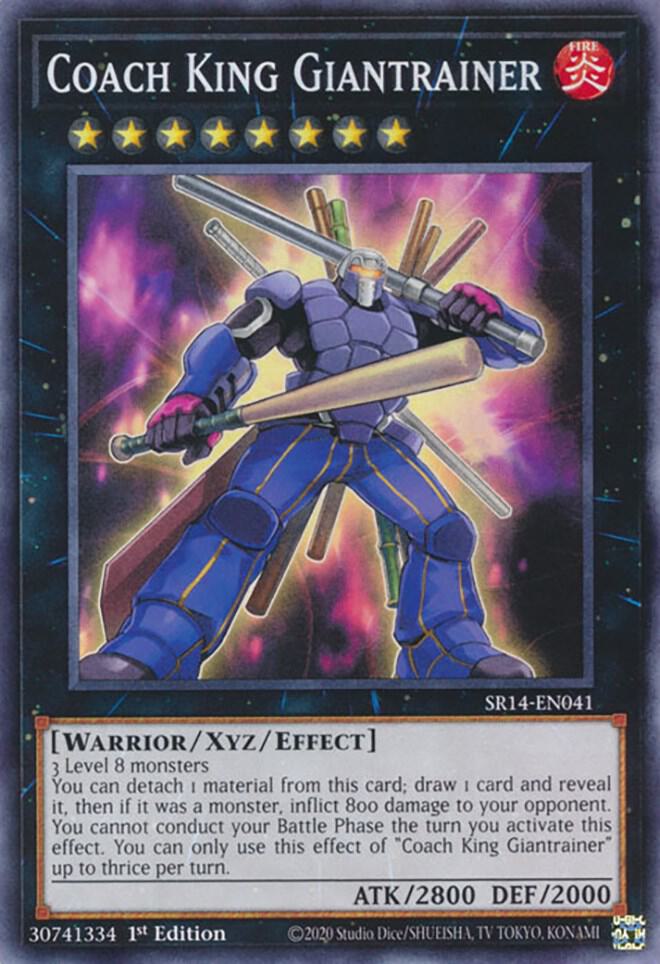 Coach King Giantrainer - Structure Deck: Fire Kings (SR14)