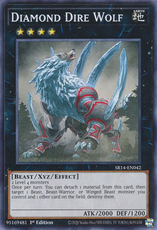 Diamond Dire Wolf - Structure Deck: Fire Kings (SR14)