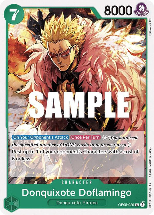 One Piece TCG - Donquixote Doflamingo (029) - Awakening of the New Era (OP05)