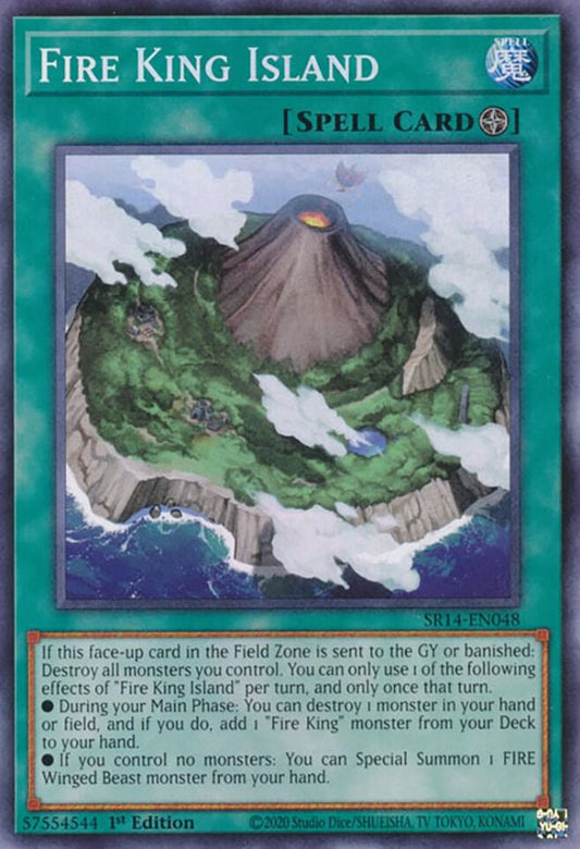 Fire King Island - Structure Deck: Fire Kings (SR14)