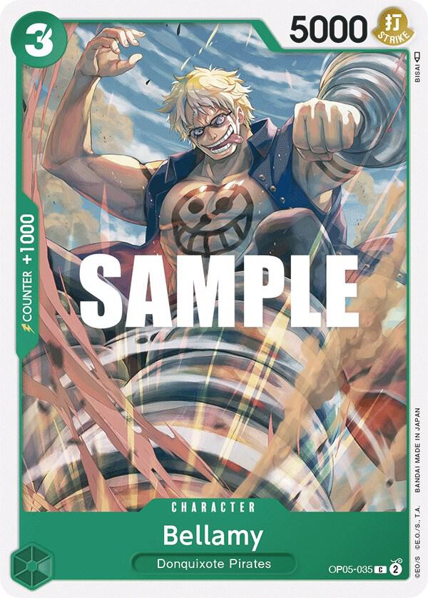 One Piece TCG! Bellamy - Awakening of the New Era (OP05)