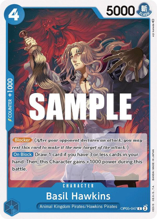 One Piece TCG - Basil Hawkins - Awakening of the New Era (OP05)