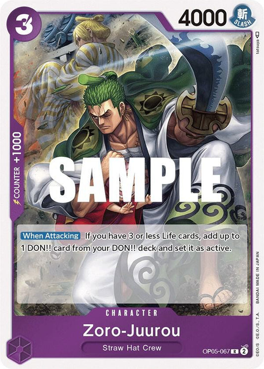 One Piece TCG - Zoro-Juurou - Awakening of the New Era (OP05)