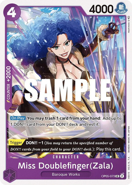 One Piece TCG - Miss Doublefinger(Zala) - Awakening of the New Era (OP05)