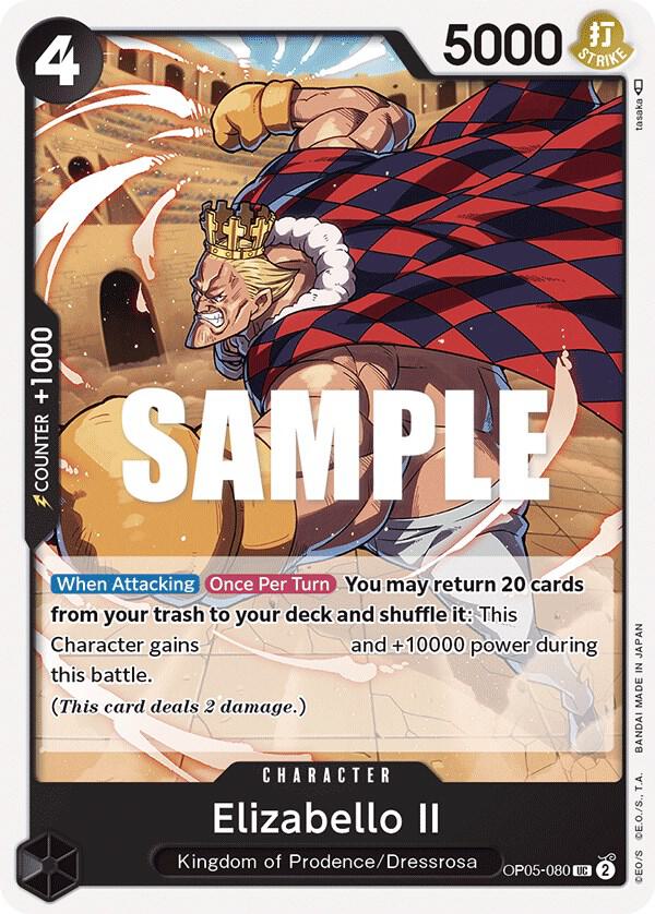 One Piece TCG! Elizabello II - Awakening of the New Era (OP05)