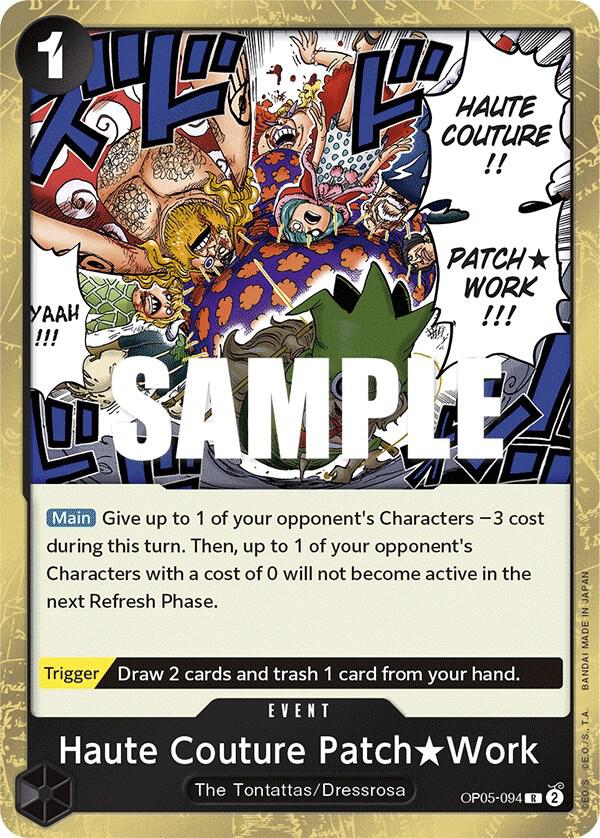 One Piece TCG - Haute Couture Patch Work - Awakening of the New Era (OP05)