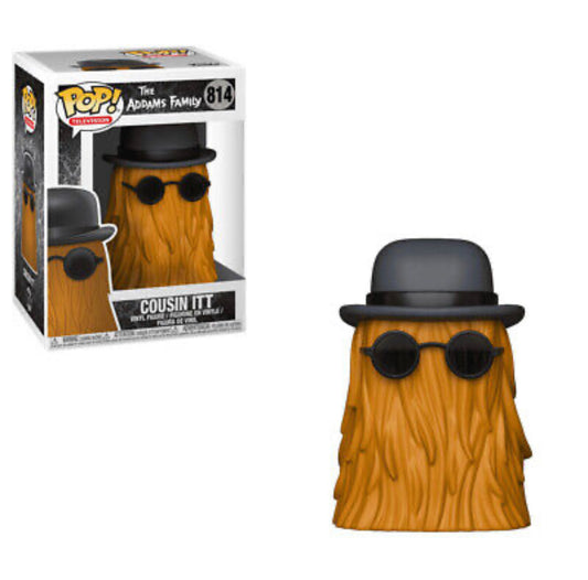 Funko Pop! The Addams Family Cousin Itt 814 + Free Protector