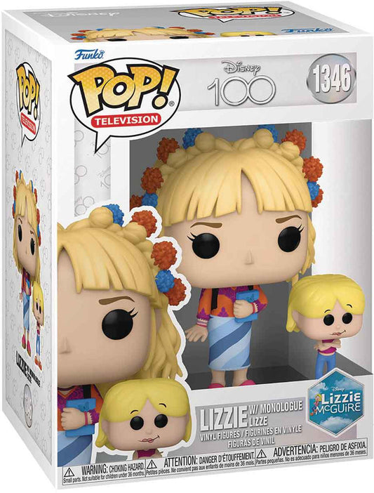 Funko Pop! Disney 100 Lizzie McGuire w/ Monologue Lizzie 1346+ Free Protector