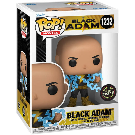 Funko POP! Movies: Black Adam - GITD CHASE #1232 + Protector! (box crease)