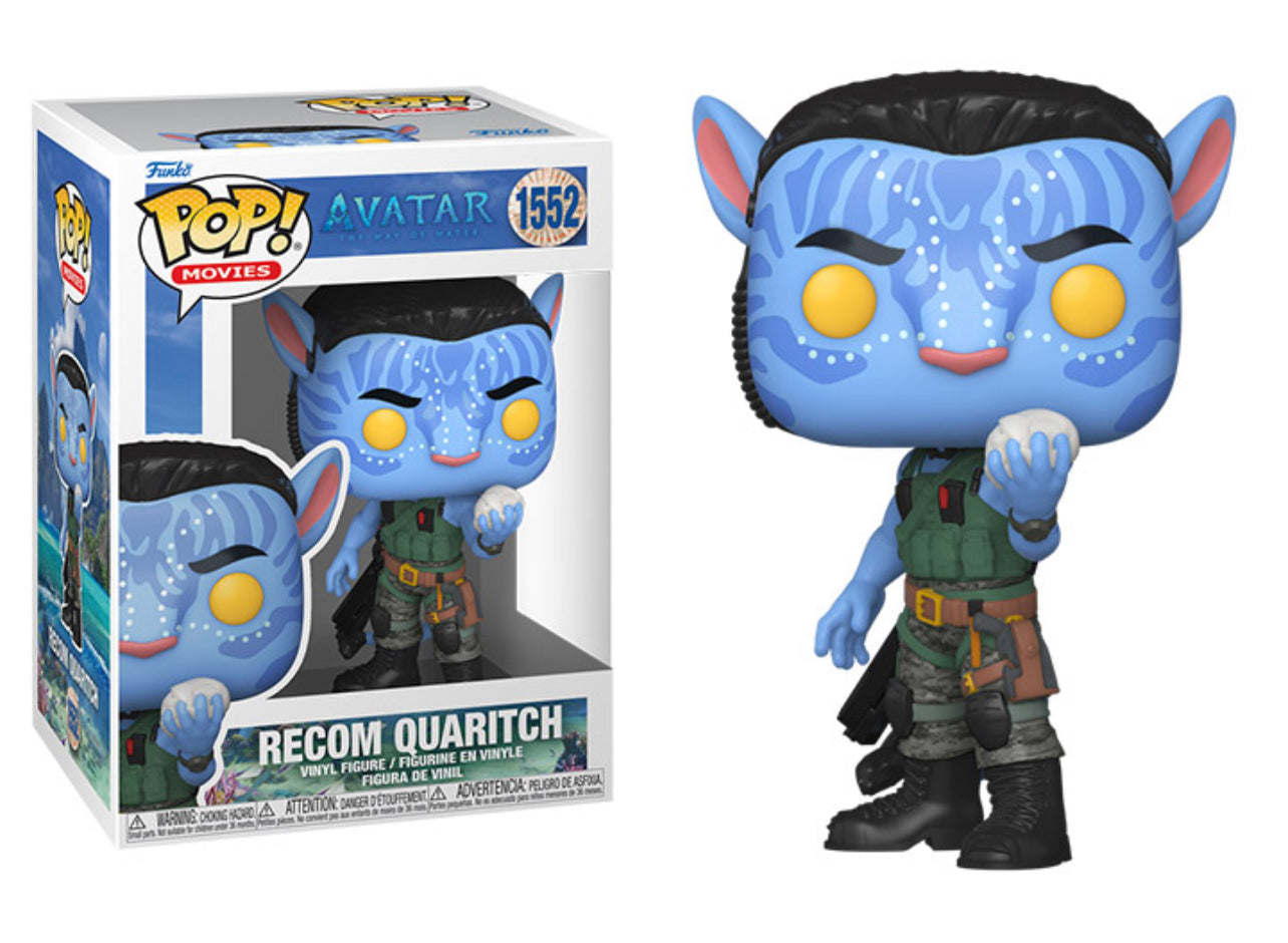 Funko Pop! Avatar The Way of Water - Recom Quaritch 1552 + Free Protector