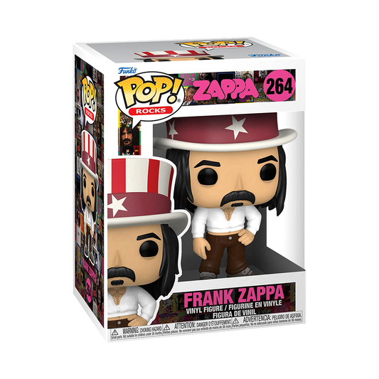 Funko Pop! Frank Zappa 264 + Free Protector