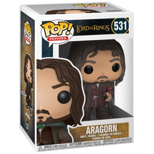 Funko POP Aragorn (Lord of the Rings) #531 + Free Protector