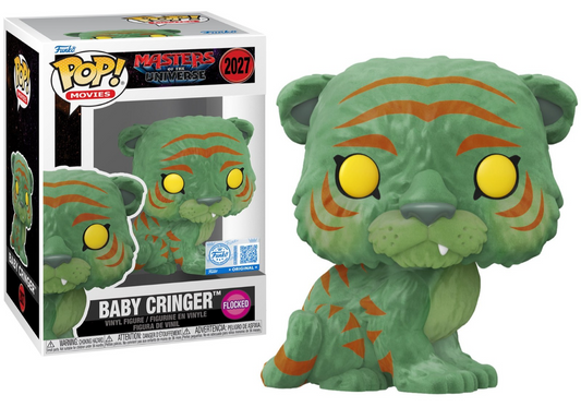 Funko Pop! Masters of the Universe - Baby Cringer 2027 Flocked Funko Special Edition Figure + Pop Protector