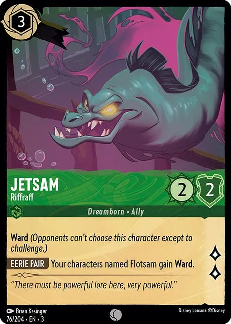 76 Jetsam - Riffraff Into the Inklands Common TCG CARD