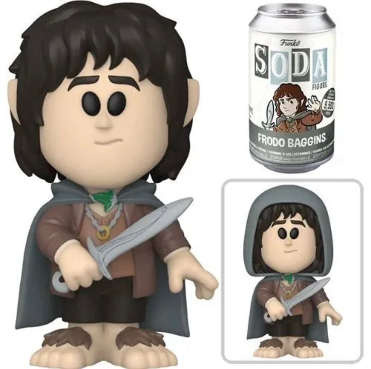 The Lord of the Rings Frodo Baggins Sealed Limited Edition Funko Soda Pop Figure - Chance of CHASE!