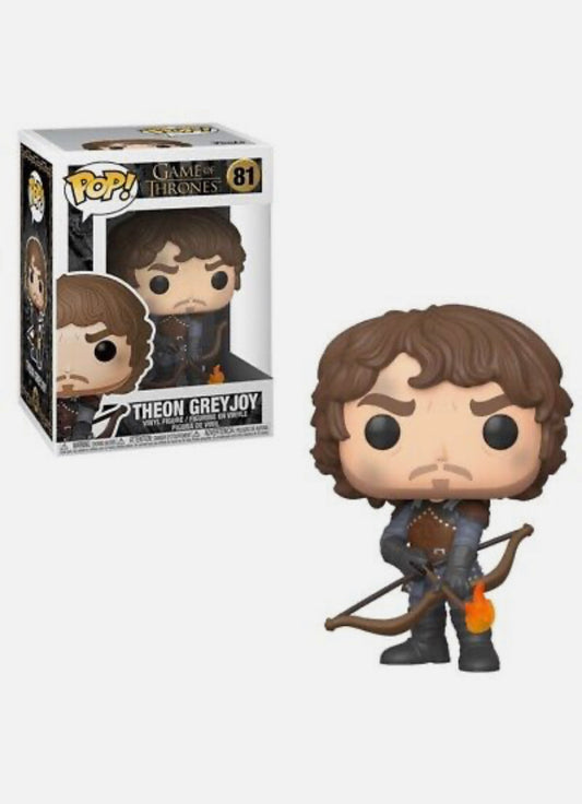 Funko Pop! Games of Thrones Theon Greyjoy 81 + Free Protector (VAULTED)