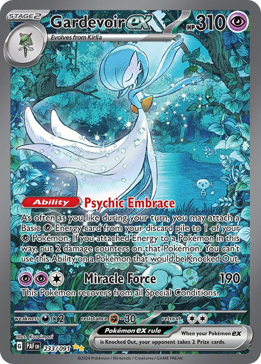 Pokemon TCG! Gardevoir ex - 233/091 - SV: Paldean Fates (PAF)