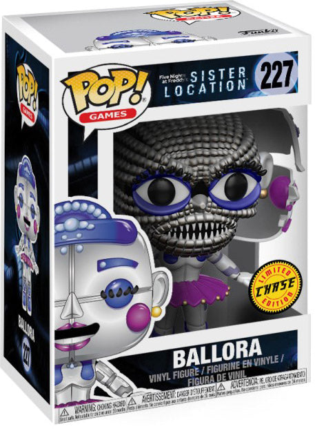 Funko Pop! Five Nights at Freddy’s (FNAF) Sister Location Ballora 227 CHASE + Free Protector