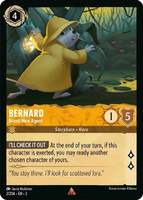 2 Bernard - Brand-New Agent Into the Inklands RARE