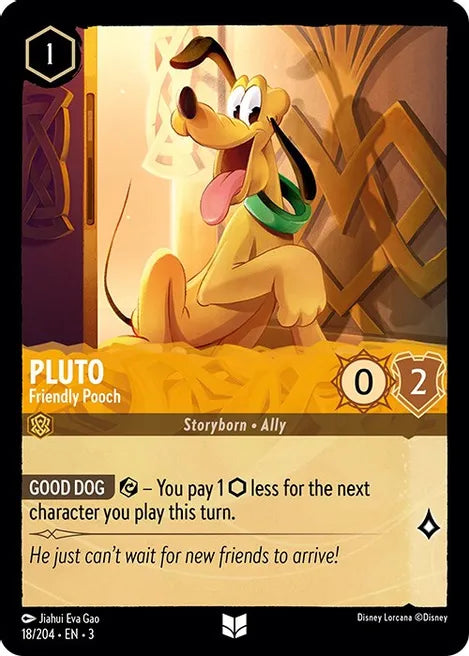 18	Pluto - Friendly Pooch	Into the Inklands	Uncommon